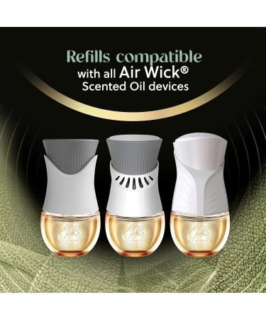 Air Wick Plug-in Scented Oil Starter Kit - White Sage & Mahogany - Essential Oils Air Freshener with 2 Refills - Buy Online on GoSupps.com