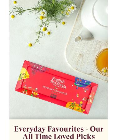 English Tea Shop Organic Everyday Favourites - 40 Tea Bag Sachets - Buy Online on GoSupps.com