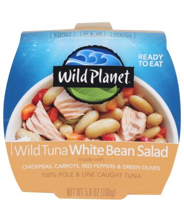 Wild Planet Wild Tuna White Bean Salad 5.6 oz (160 g) - Buy Online on GoSupps.com
