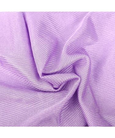 PRIORMAN 5.5 Yards Aerial Silks Yoga Hammock Kit - Light Purple | Anti-Gravity Fitness Swing Set with Non-Stretch Nylon Fabric - Buy Online on GoSupps.com