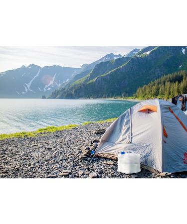 ITRAZ Collapsible Water Container BPA Free Camping Water Storage Carrier Jug with Spigot for Hiking Backpack Outdoors and Emergency Foldable Portable Survival Kits 2-Pack 5.3 Gal - Buy Online on GoSupps.com