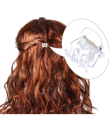 10 Pack Acrylic Hair Pins DIY Hair Accessories Hair Clamp Hair Barrette Clear Hair Grips Acrylic Material For Children DIY Hair Accessories - Buy Online on GoSupps.com