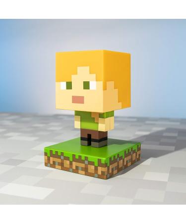 Paladone Minecraft Alex Icon Light BDP Mini Night Lamp Fun Pixelated Super Bright Collectable Multi Coloured - Buy Online on GoSupps.com
