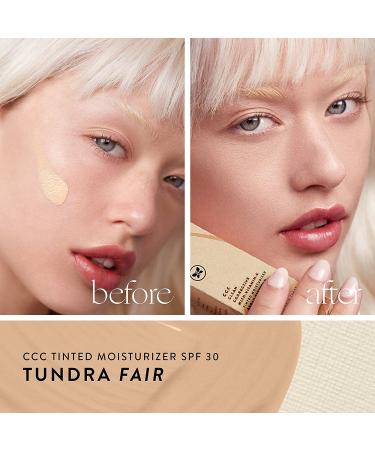 Honest Beauty Clean Corrective Tinted Moisturizer SPF 30 - Tundra Fair | 6-in-1 Skincare Hybrid, Vegan, Dermatologist Tested - 1oz - Buy Online on GoSupps.com