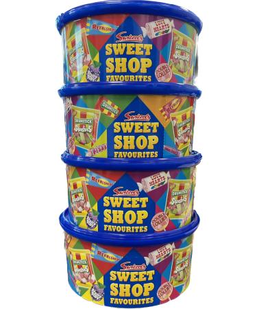 Swizzels Sweet Shop Tubs (4 x 650g Tubs)