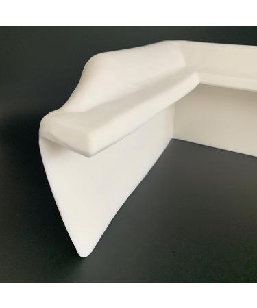 FCOUIID 90 Degree Vinyl Dock Corner Bumper- Marine Boat Dock Guard 2 Pcs White - Buy Online on GoSupps.com