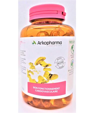 Arkocaps Omega 3 - Active ingredients of marine origin for good cardiovascular function - 180 capsules - Buy Online on GoSupps.com