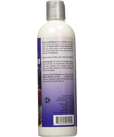 Kenic Lite-N-Easy Pet Cream Rinse Conditioner 17oz | K2510 - Buy Online on GoSupps.com