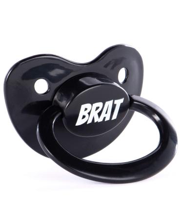 Littletude Adult Sized Pacifier Dummy for Adult Babies  Large Handle  Large Shield  Brat