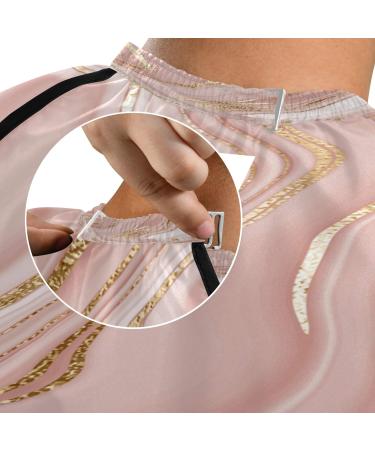 Rose Gold Glitter Splatter Barber Cape for Men and Women Adjustable Neckline Hair Cutting Kits Lightweight Waterproof Barber Apron Perfect for Salon & Home 55.1x64.9 inch - Buy Online on GoSupps.com