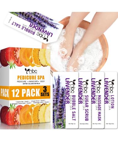 Foot mask corneal removal foot peel mask foot peeling foot spa pedicure set with salt cream peeling peeling foot care mask for soft feet-lavender