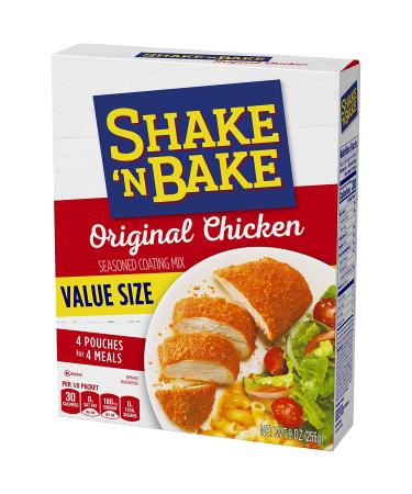 Shake 'N Bake Original Chicken Seasoned Coating Mix - 9 oz Box - Buy Online on GoSupps.com