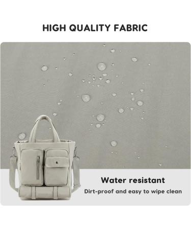 SONARIN Multifunctional Large Capacity Baby Nappy Changing Tote Bag Waterproof Lightweight Baby Changing Bag Satchel Messenger Bag Portable Travel Diaper Bag with Changing Mat Khaki - Buy Online on GoSupps.com