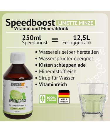 HCGC Original Basic Package - 30-Day Nutritional Supplements & 21-Day Metabolic Cure with Sugar-Free Lime Mint Speedboost Syrup | International Shipping - Buy Online on GoSupps.com