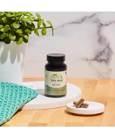 TERRA ORIGIN Detox Cleanse Probiotics 30 Veggie Capsules | 5B CFU | Metabolism Booster with Licorice Root, Amla Fruit, Senna Leaf, Ginger Root | Natural Digestive Support - Buy Online on GoSupps.com