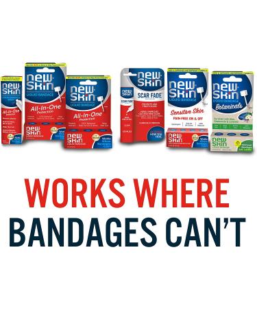NEW-SKIN Kids Liquid Bandage Paint - Sting-Free Waterproof Bandage for Scrapes and Cuts - 0.3oz - Buy Online on GoSupps.com