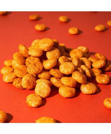 Plant Pops 100% Vegan Gluten Free and Low Calorie Peri Peri Supergrain Rounds Sharing Bag Snacks (3 Pack x 80g). High in Fibre Delicious Healthy Crisps 89 KCAL per serving. 3 Pack (80g) - Buy Online on GoSupps.com