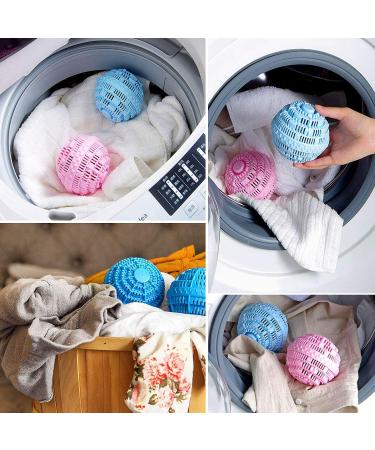 WELLXUNK Super Laundry Washing Ball All Natural Detergent Alternative Washing Balls for Washing Machine Eco Friendly Reusable 1000 Washes for Easy to Use Clean & Soften Clothes Wash Ball - Buy Online on GoSupps.com