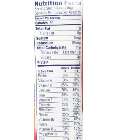 Gerber Lil' Bits Oatmeal Cereal 8+ Months â€“ Banana Strawberry 8 oz (227 g) â€“ Healthy Baby Food - Buy Online on GoSupps.com