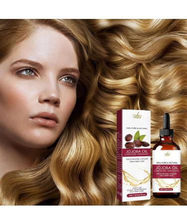  Whnbuij Hair Growth Oil - Natural Hair Oil For Women And Men Regrowth Oil For Thinning Hair | Nourishing Jojoba Oil Anti Frizz Hair Density Oil - Buy Online on GoSupps.com