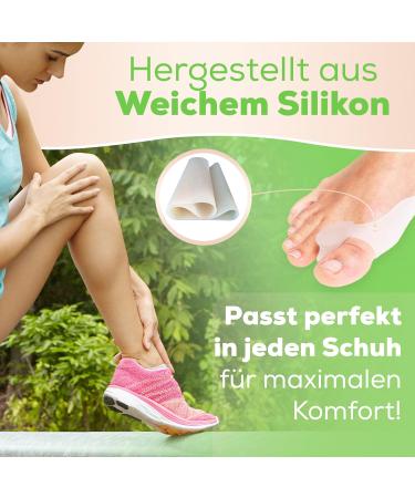 Take Inspire Toe Spreader for Hallux Valgus - Large Toe Protection Soft Silicone Separator & Corrector Pain Relief & Hammer Toe Spacers - Buy Online on GoSupps.com