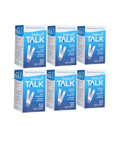 Embrace Talk Test Strips Bundle 300 Ct