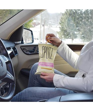 Organic Splitz Split Pea Crisps - Himalayan Pink Salt (4.5oz, 12ct) | Vegan, Gluten-Free Snack with High Protein & Fiber - Non-GMO Superfood for Healthy Eating | 110 Calories - Buy Online on GoSupps.com