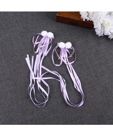 TOYANDONA 2 Pairs Styling Hair Clips Purple Hair Accessories Hair Jewels for Women Tassel Hair Clips Ribbon Hair Ties Hair Clips for Kids Barrettes for Girls Decor Girl Child Walk Kimono - Buy Online on GoSupps.com