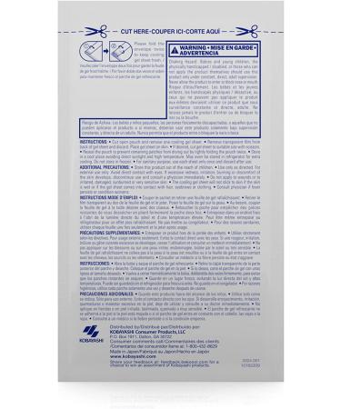 BeKoool Kids Soft Cooling Gel Sheets 4-Count - Soothing White Gel Pads (00101) - Buy Online on GoSupps.com