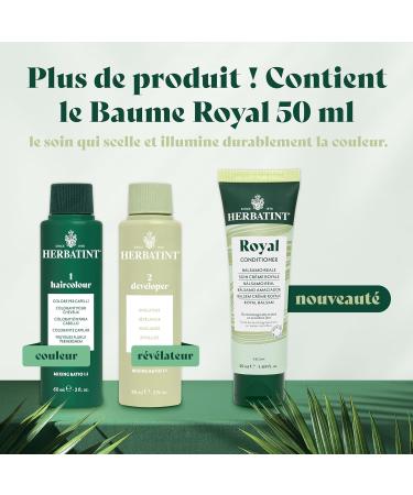 Herbatint Permanent Hair Color Treatment 4N Chestnut - 170 ml | Ammonia Free 100% Grey Coverage | Dermatologically Tested for Sensitive Skin with 8 Organic Plant Extracts - Buy Online on GoSupps.com
