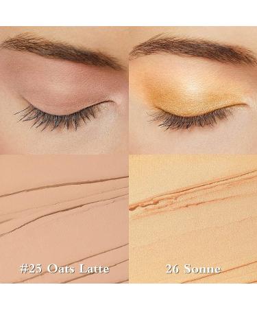 FOCALLURE 2PCS Eyeshadow Stick Set - Shimmer & Matte Cream, Long Lasting Waterproof Formula With Blending Brush - Lazy Afternoon - Buy Online on GoSupps.com