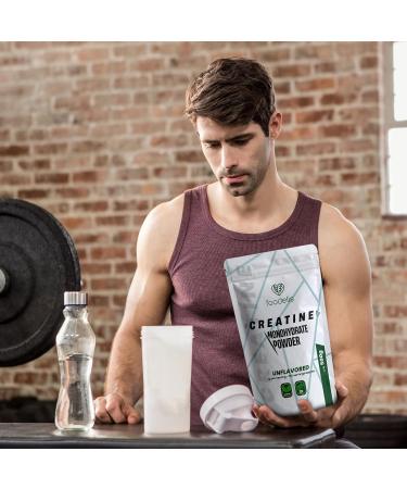 Creatine Monohydrate Powder 500g | 100% Vegan Micronized Tasteless | Optimal Solubility | Non-GMO | International Shipping - Buy Online on GoSupps.com