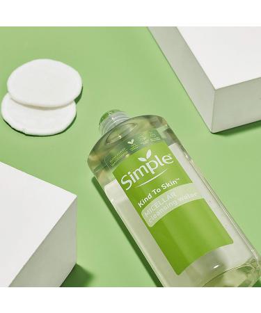 Simple Kind to Skin Micellar Cleansing Water, 13.5 oz - Pack of 6 | Gentle Makeup Remover for All Skin Types | Boosts Hydration by 90% - Buy Online on GoSupps.com