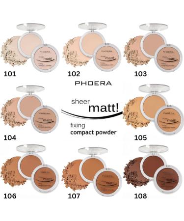 Noble Gifts - Compact Fixing Powder Sheer Matt Setting Powder with Vitamin E Long Lasting Pressed Make Up Foundation (202 - Natural Beige) - Buy Online on GoSupps.com