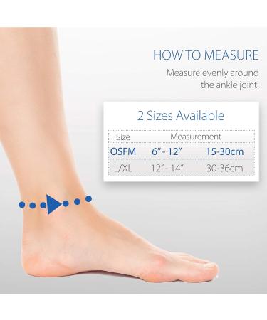 Swede-O PowerWrap Stabilizing Ankle Brace - Adjustable No-Tie Laces Reinforced Support in Black - Shop Internationally - Buy Online on GoSupps.com