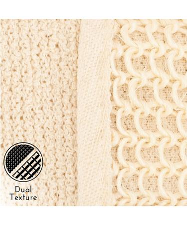 S&T INC. Sisal Exfoliating Body and Back Scrubber - Shower and Bath Essential - Buy Online on GoSupps.com