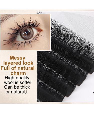 Neamou Reusable Individual Lashes | 3D Curl Eyelashes Strip | Wool Curls Design Faux Lashes Natural Look Dramatic Look Fake Eyelashes Volume Faux Mink Lashes - Buy Online on GoSupps.com