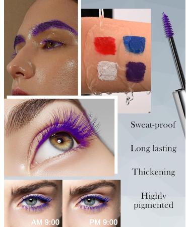 Lestpola Brow Gel liquid tinted eyebrow gel volumizing and filling the eyebrows highly pigmented eyebrow lifting makeup set for cosplay party 07 07 Blue - Buy Online on GoSupps.com