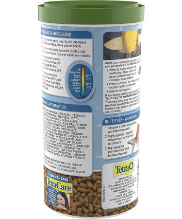 TetraPond Spring and Fall Diet Floating Pond Sticks Fish Food 7.05 Ounce (Pack of 1) - Buy Online on GoSupps.com