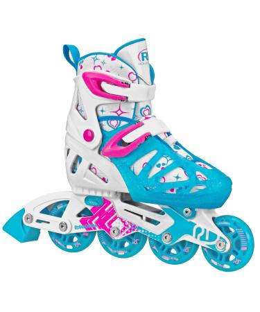 Girls Tracer Adjustable Inline Skates Medium (2-5) Blue