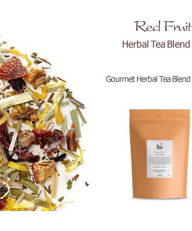 Red Berry Organic Fruit Tea 200g - Fruity Herbal Infusion Tisane | Shop Now - Buy Online on GoSupps.com