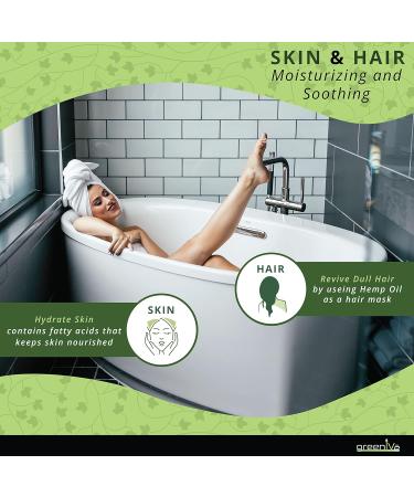 GreenIVe Naturally Grown Peppermint Hemp Oil 224 000mg 100% Pure Cold Pressed Strong Results (8oz Peppermit) 8 Fl Oz (Pack of 1) - Buy Online on GoSupps.com