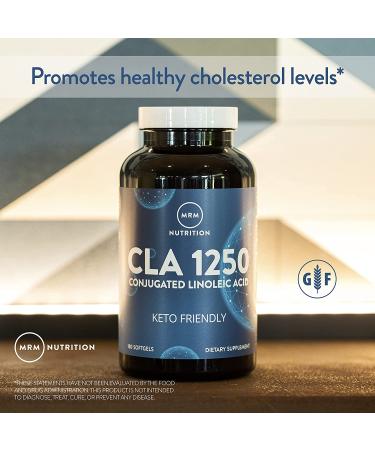 MRM High Potency CLA 1250mg - 80% Conjugated Linoleic Acid - 90 Softgel Capsules - Buy Online on GoSupps.com