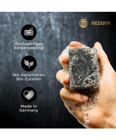  Meduna Viking Nordic Forest Natural Exfoliating Soap for Men 100g No Chemical Additives Vegan Cruelty Free Meduna - Buy Online on GoSupps.com