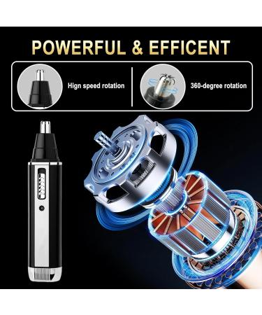 Yuehuam 4 in 1 Men's Grooming Kit - Rechargeable Beard Trimmer Electric Razor & Hair Remover for Eyebrows Ears & Nose - Buy Internationally - Buy Online on GoSupps.com