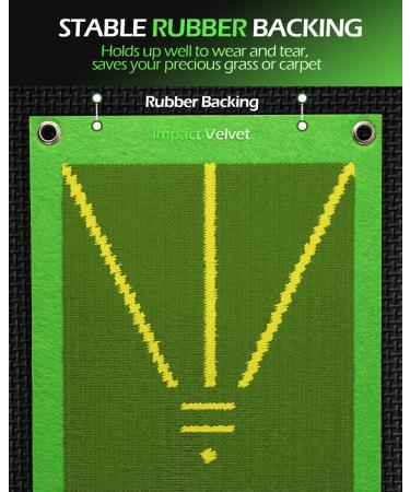 Swing Detection Golf Training Mat - Improve Swing Path and Hitting Posture with this Advanced Golf Swing Trainer Aid - Great Gift for Golfers - Buy Online on GoSupps.com