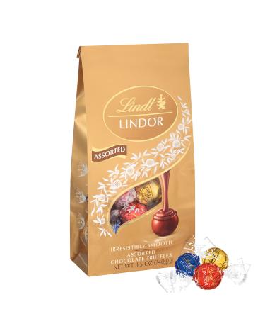 Lindor Lindt Chocolate Truffles, Assorted, 8.5 Ounce