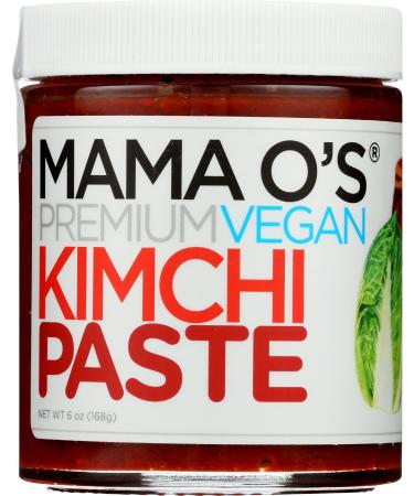 Mama Os, Paste Kimchi Vegan, 6 Ounce