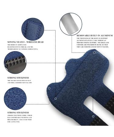 Adjustable Finger Splint Set for Trigger Finger Support - 3 Pcs Trigger Finger Brace for Immobilization & Straightening - Suitable for All Fingers - Buy Online on GoSupps.com