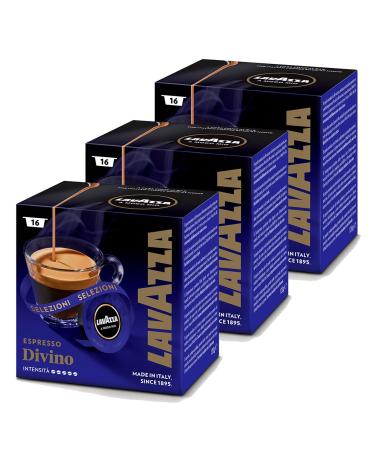 Lavazza A Modo Mio Divinely, Lot of 3, 3 x 16 Capsules